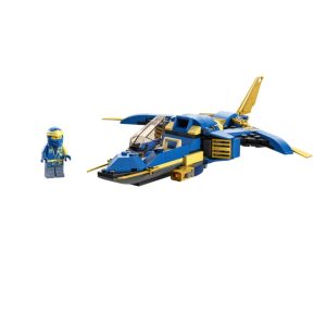 Phi cơ sấm sét tiến hóa của Jay LEGO NINJAGO 71784 – Bộ đồ chơi lắp ráp 146 chi tiết